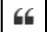 Block Quote button in content editor