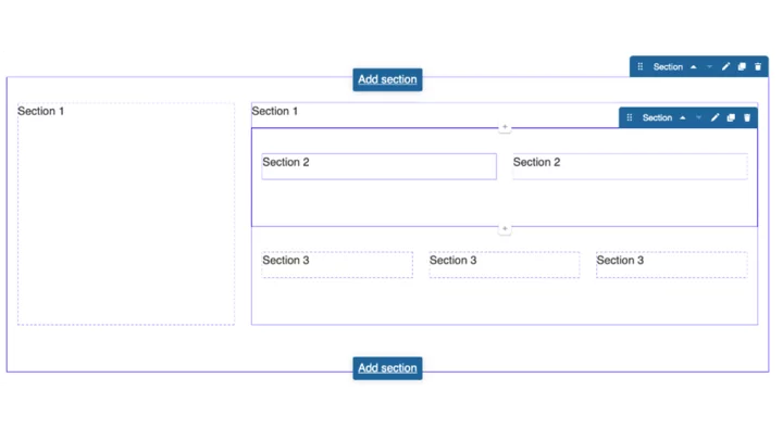 Example of a Section in a Section