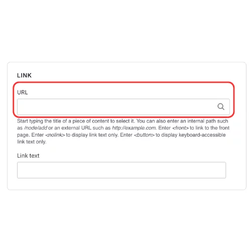 Slider URL